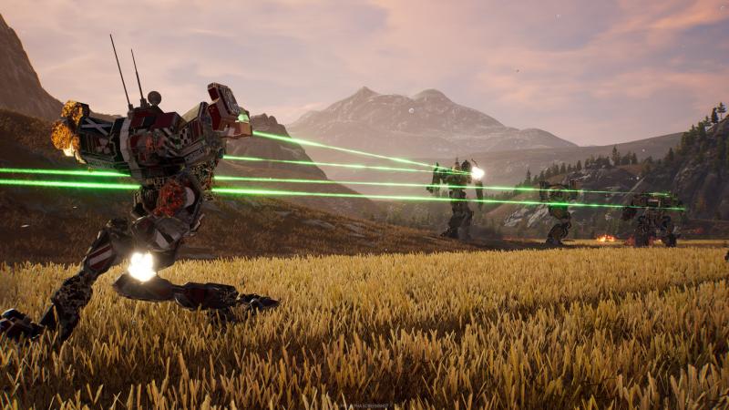 Imagem do jogo MechWarrior 5: Mercenaries