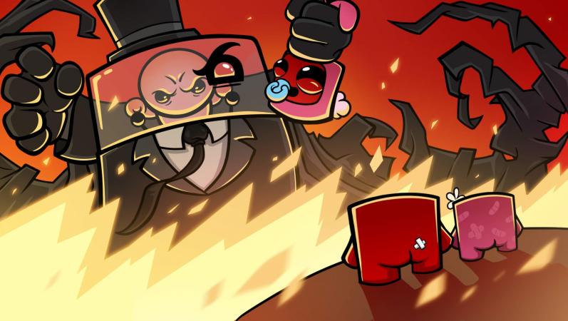 Imagem do jogo Super Meat Boy Forever
