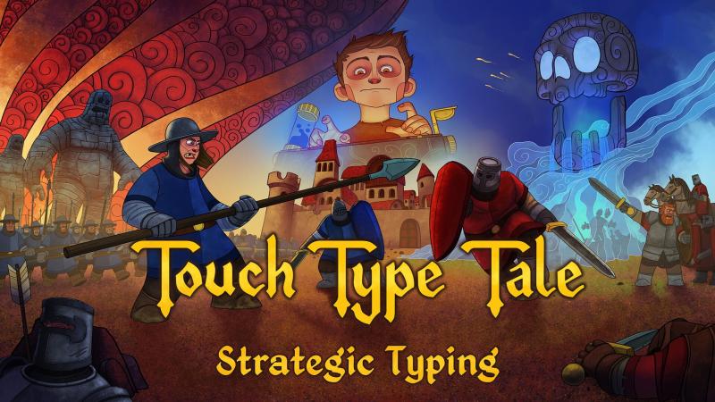 Imagem do jogo Touch Type Tale - Strategic Typing